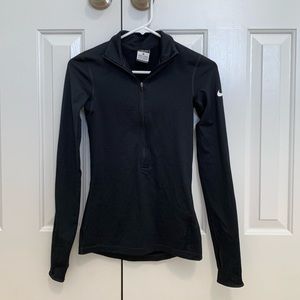 nike women’s 1/2 zip jacket dri-fit